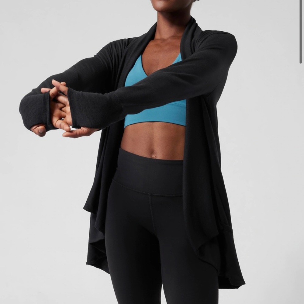 Athleta Pranayama XL Black Wrap